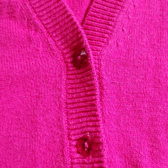 Girls' Gap Kids Ruffle Button-Down Sweater M(8) - Picture 3 of 8